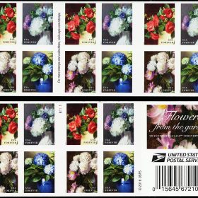 2016 Flowers From the Garden Forever First Class Postage Stamps