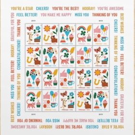 Thinking of You Forever First Class Postage Stamps