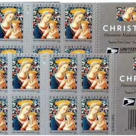 Florentine Madonna and Child Christmas Forever First Class Postage Stamps