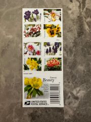 USPS Snowy Beauty Bloom Forever First Class Postage Stamps - Image 2