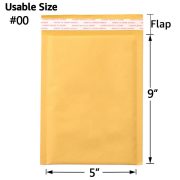 Kraft Bubble Mailers, Yellow Padded Envelope - Image 38