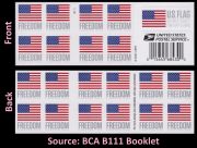 2023 US Flags / Freedom Booklets Rolls Forever First Class Postage Stamps - Image 4