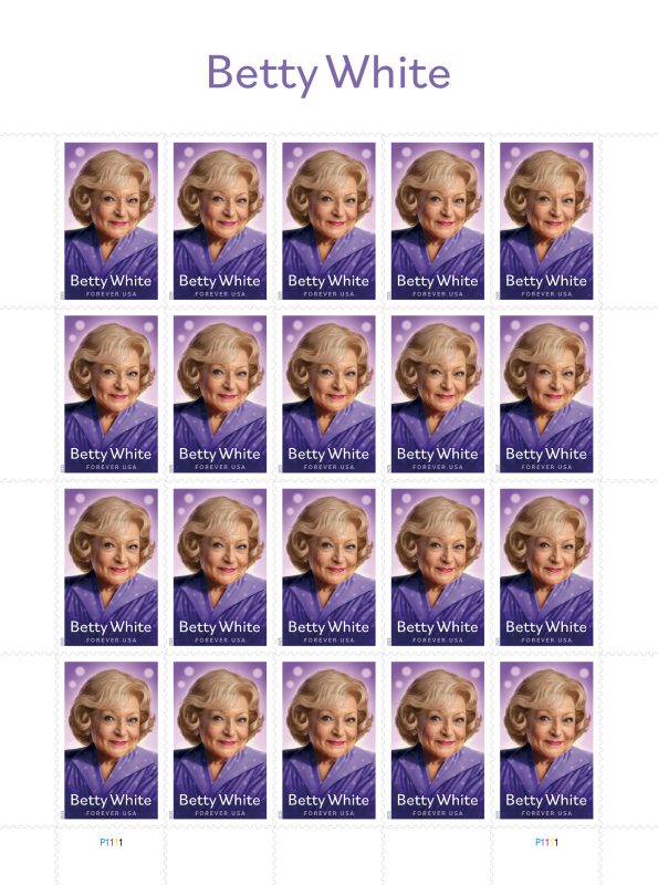 Betty White Forever Stamps