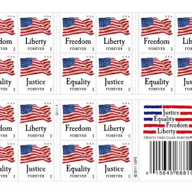 US Four Flag Forever Stamps